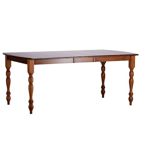 Oliver Rectangular Dining Table with Curved Ends